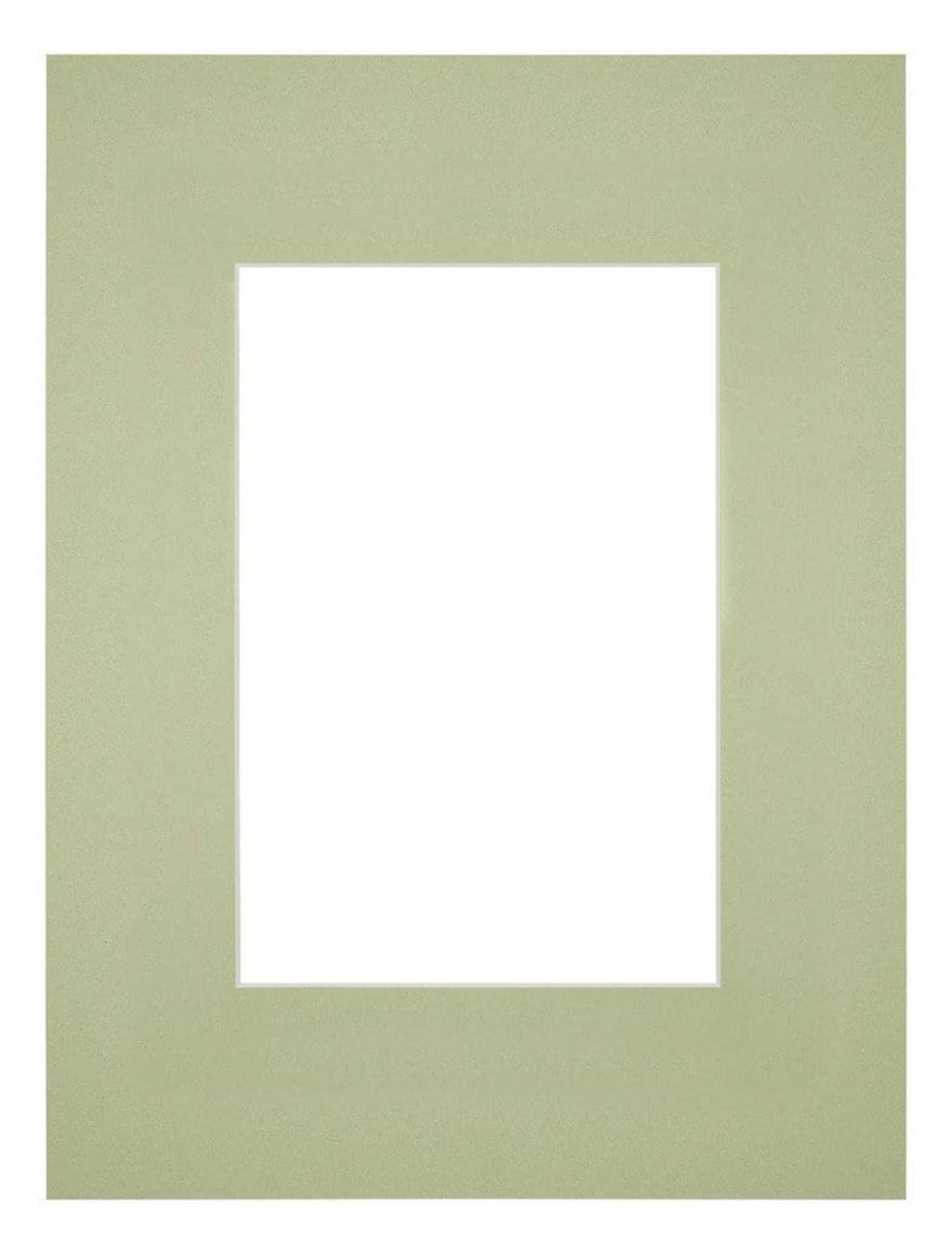 Passe Partout 18x24cm Carton Mint Green Edge Straight Front | Yourdecoration.com