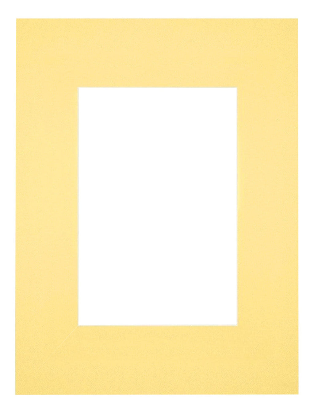 Passe Partout 18x24cm Carton Yellow Edge Straight Front | Yourdecoration.com