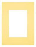 Passe Partout 18x24cm Carton Yellow Edge Straight Front | Yourdecoration.com