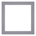 Passe Partout 20x20cm Carton Gray Edge 4cm Straight Front | Yourdecoration.com