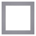Passe Partout 20x20cm Carton Gray Edge 5cm Straight Front | Yourdecoration.com