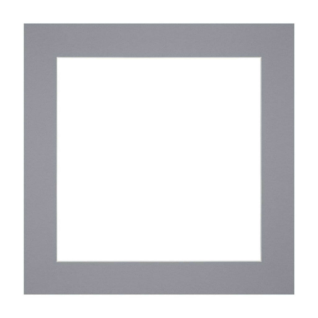Passe Partout 20x20cm Carton Gray Edge Straight Front | Yourdecoration.com
