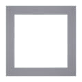 Passe Partout 20x20cm Carton Gray Edge Straight Front | Yourdecoration.com