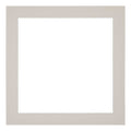 Passe Partout 20x20cm Carton Gray Gray Edge 4cm Straight Front | Yourdecoration.com