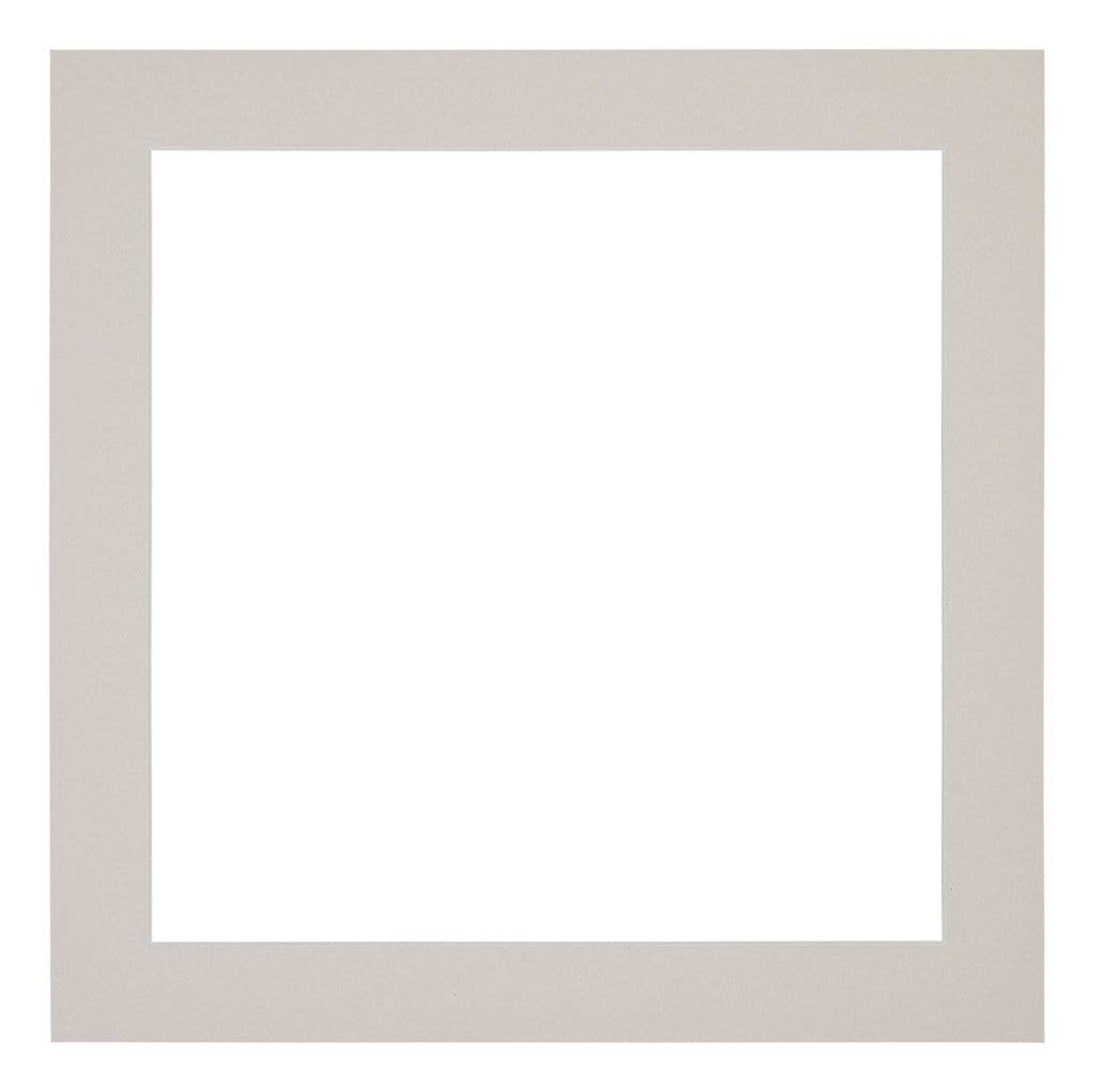 Passe Partout 20x20cm Carton Gray Gray Edge 4cm Straight Front | Yourdecoration.com
