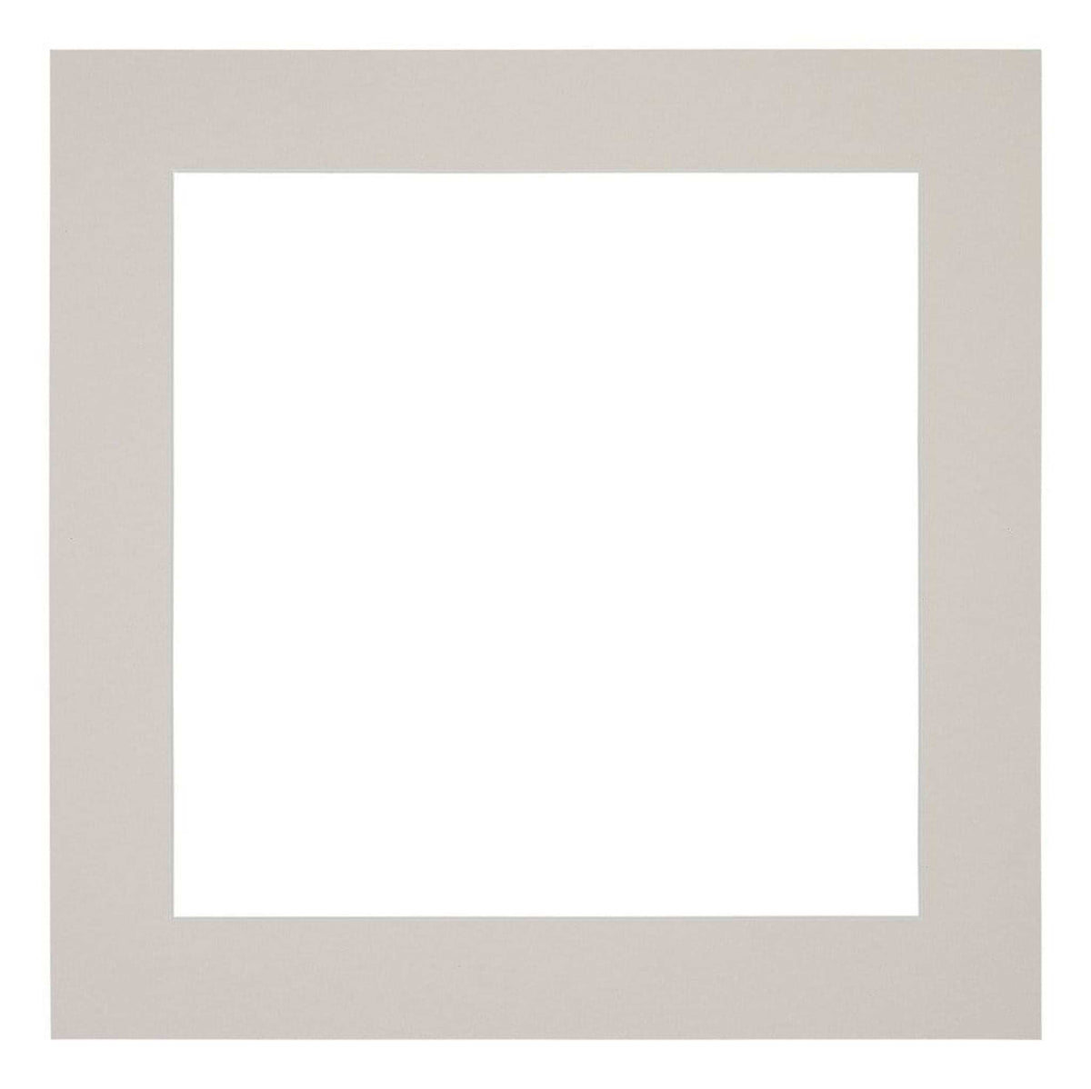 Passe Partout 20x20cm Carton Gray Gray Edge 5cm Straight Front | Yourdecoration.com