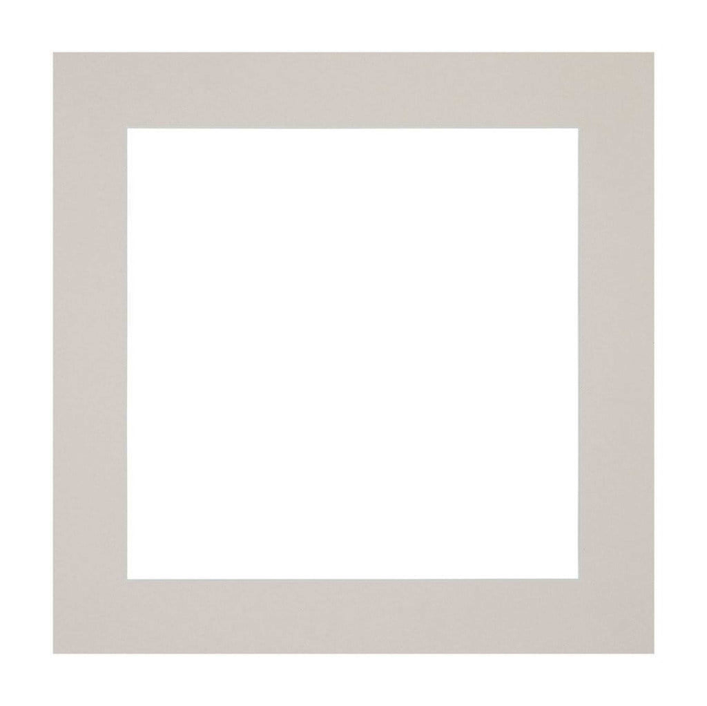 Passe Partout 20x20cm Carton Gray Gray Edge Straight Front | Yourdecoration.com