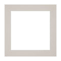 Passe Partout 20x20cm Carton Gray Gray Edge Straight Front | Yourdecoration.com