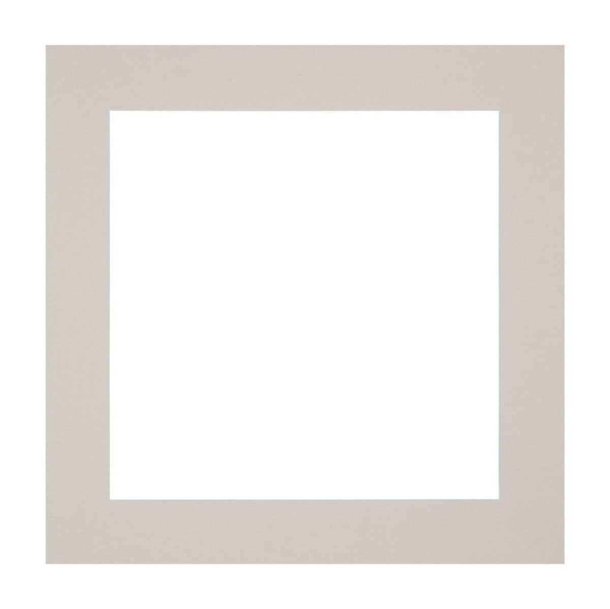 Passe Partout 20x20cm Carton Gray Gray Edge Straight Front | Yourdecoration.com