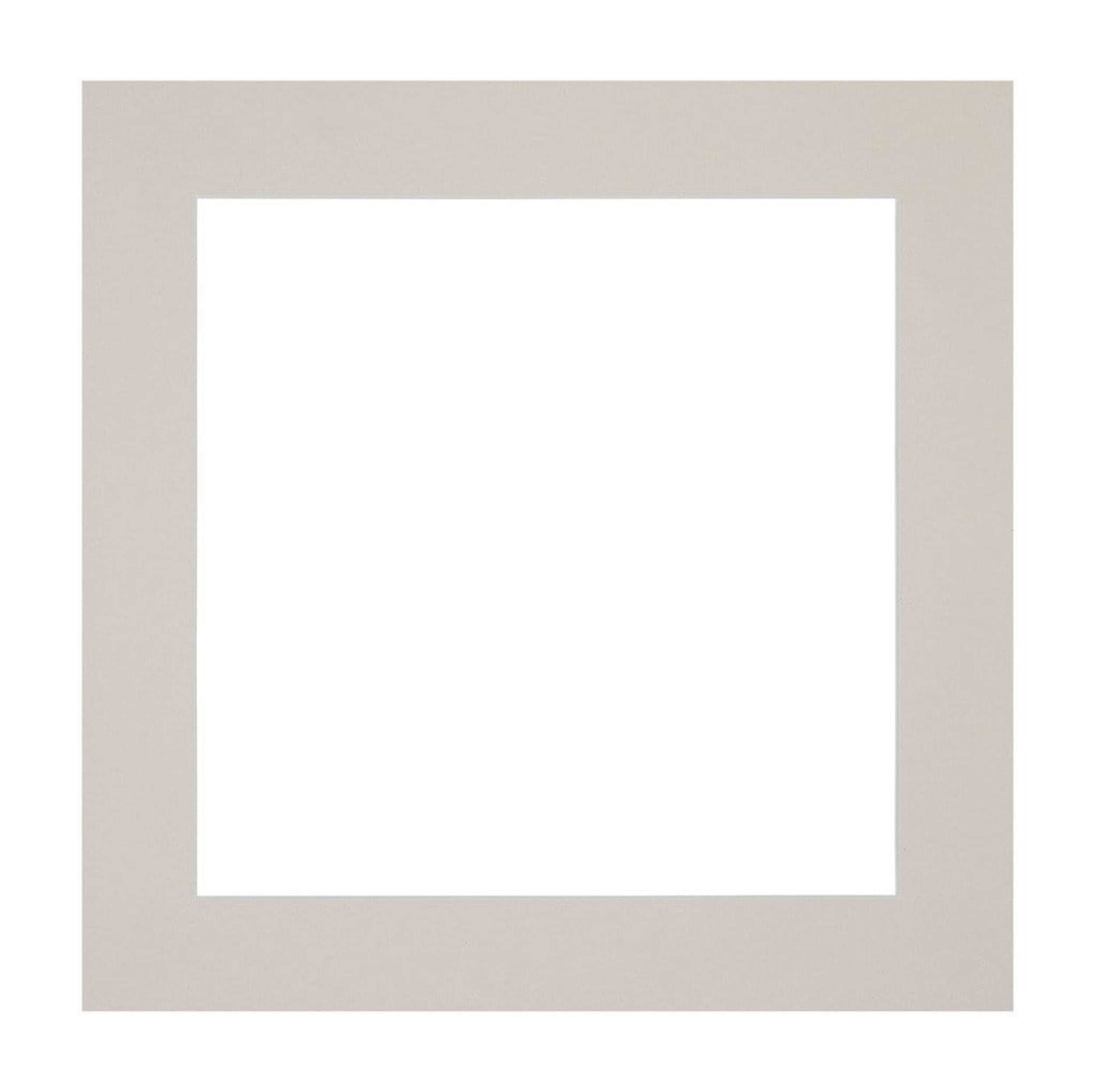Passe Partout 20x20cm Carton Gray Gray Edge Straight Front | Yourdecoration.com