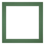 Passe Partout 20x20cm Carton Green Forest Edge 4cm Straight Front | Yourdecoration.com