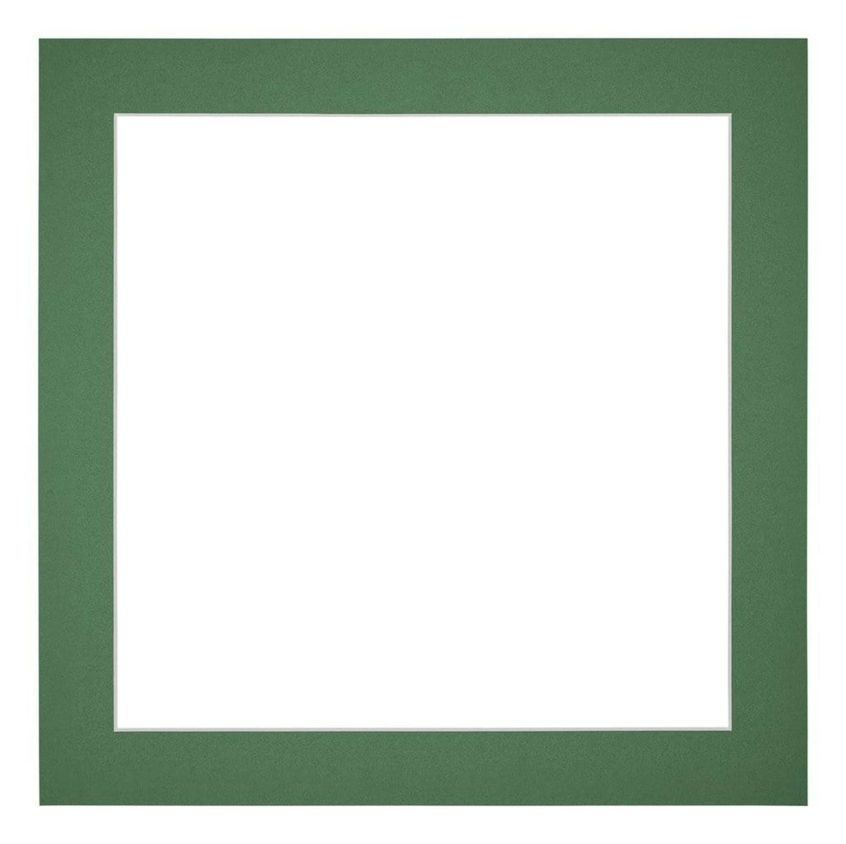Passe Partout 20x20cm Carton Green Forest Edge 4cm Straight Front | Yourdecoration.com