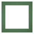 Passe Partout 20x20cm Carton Green Forest Edge 5cm Straight Front | Yourdecoration.com