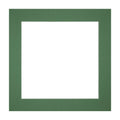 Passe Partout 20x20cm Carton Green Forest Edge Straight Front | Yourdecoration.com