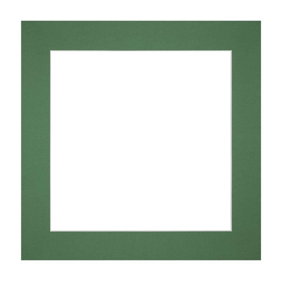 Passe Partout 20x20cm Carton Green Forest Edge Straight Front | Yourdecoration.com
