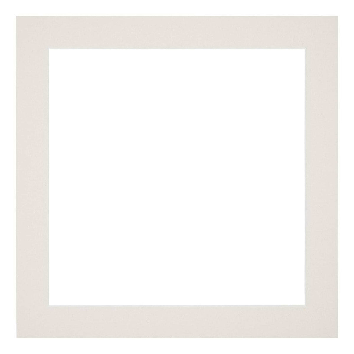 Passe Partout 20x20cm Carton Light Gray Edge 4cm Straight Front | Yourdecoration.com