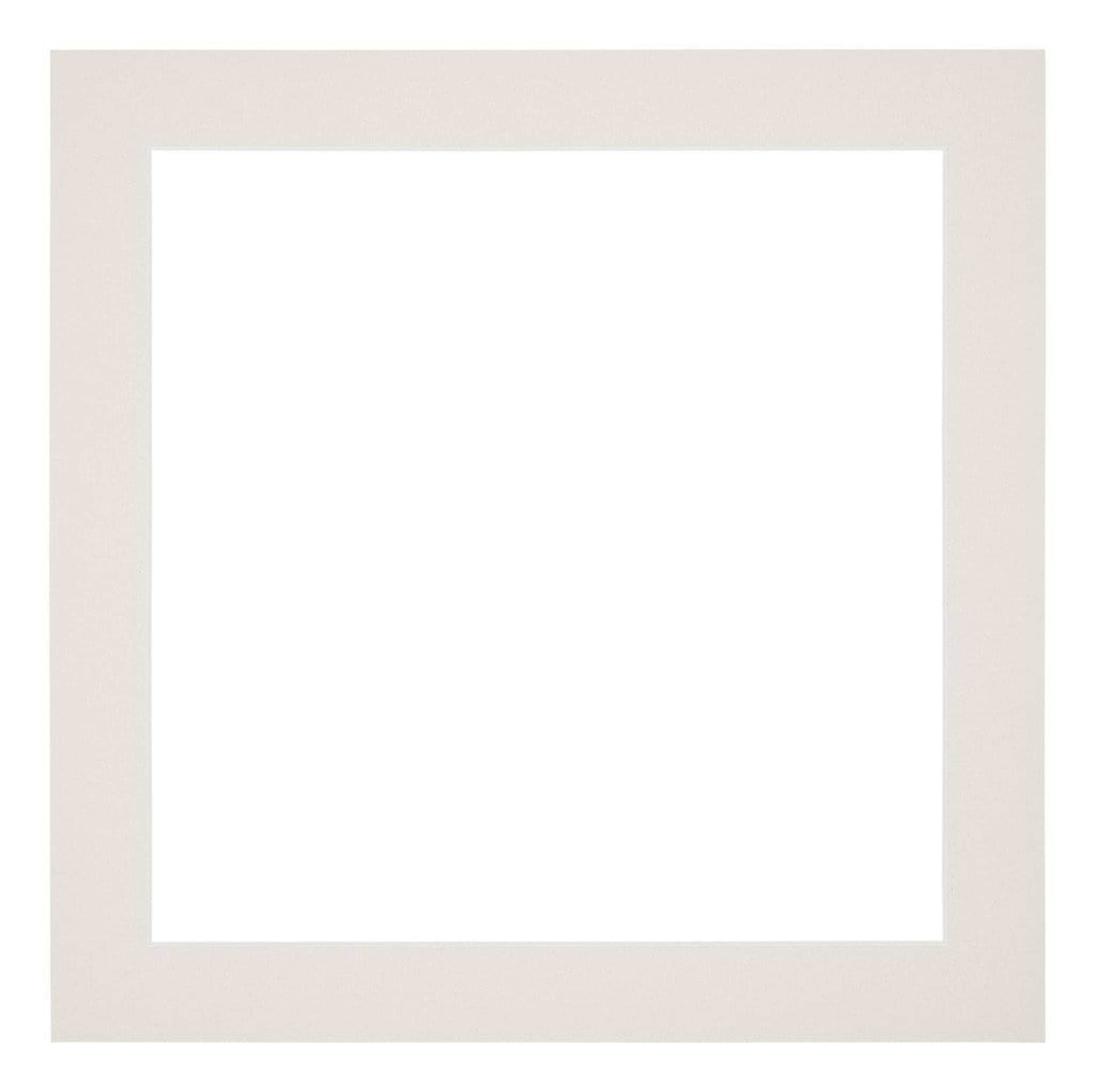 Passe Partout 20x20cm Carton Light Gray Edge 4cm Straight Front | Yourdecoration.com