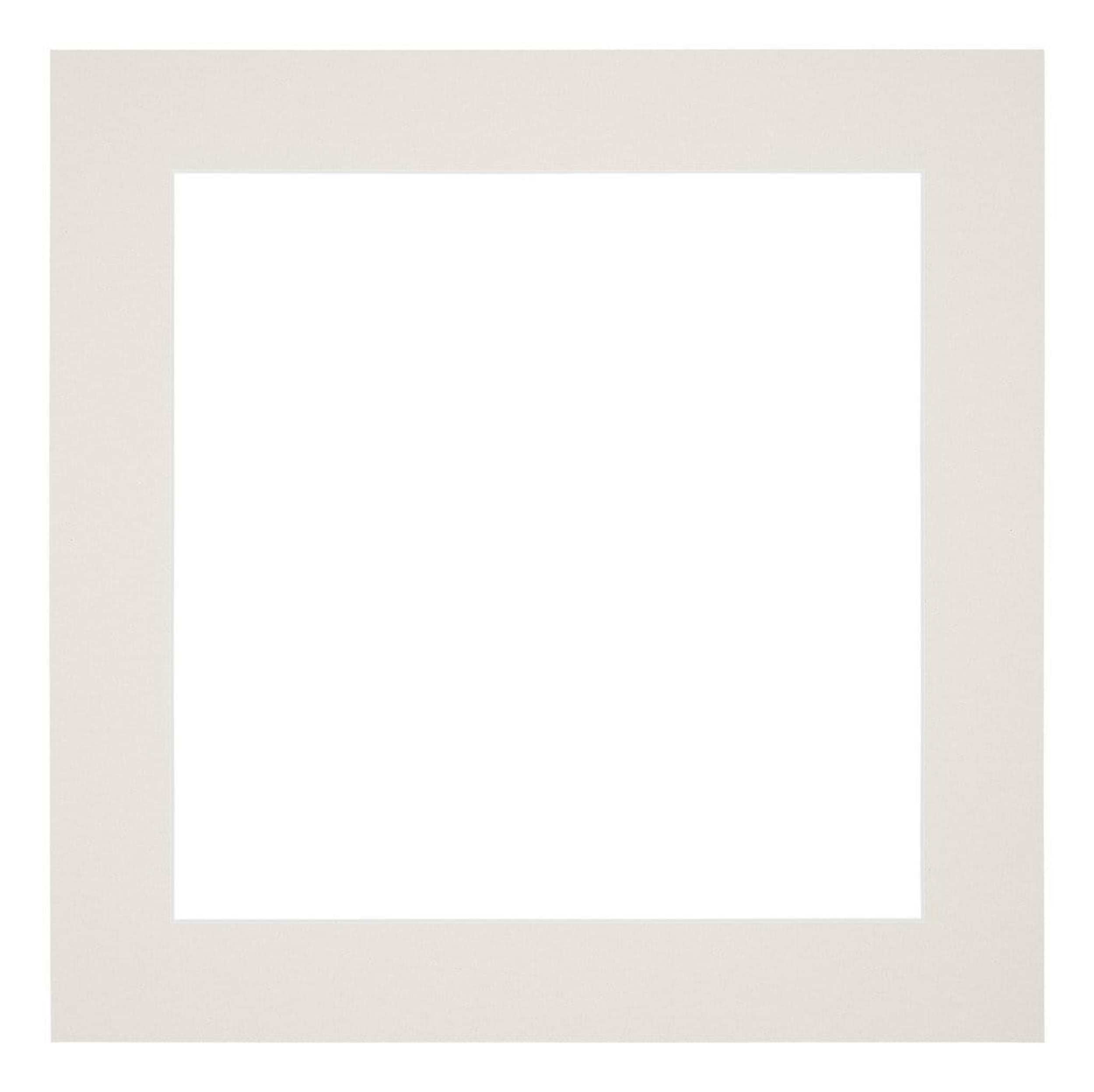 Passe Partout 20x20cm Carton Light Gray Edge 5cm Straight Front | Yourdecoration.com