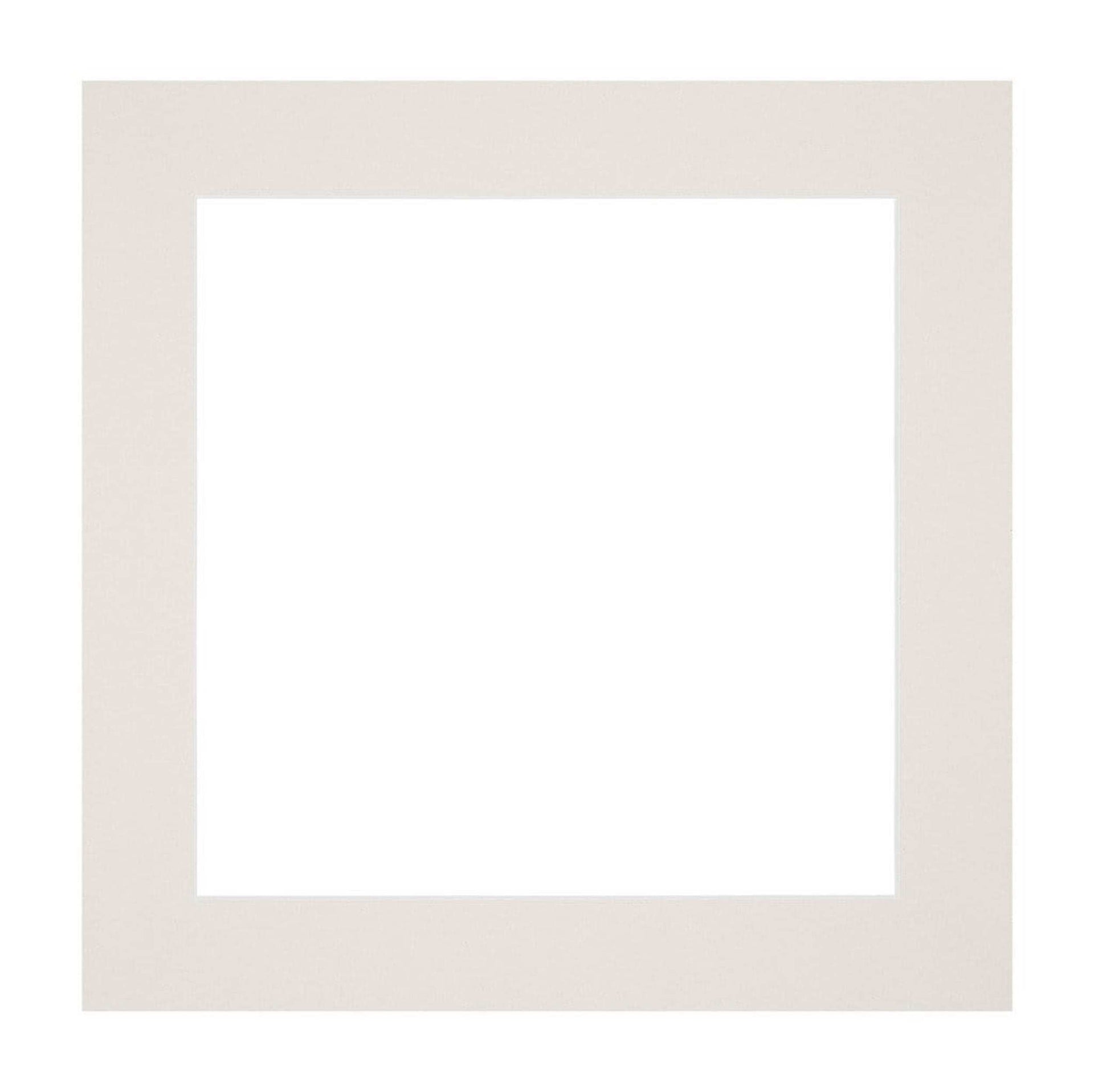 Passe Partout 20x20cm Carton Light Gray Edge Straight Front | Yourdecoration.com