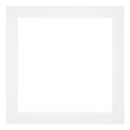 Passe Partout 20x20cm Carton White Edge 4cm Straight Front | Yourdecoration.com