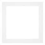 Passe Partout 20x20cm Carton White Edge 4cm Straight Front | Yourdecoration.com