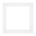 Passe Partout 20x20cm Carton White Edge Straight Front | Yourdecoration.com