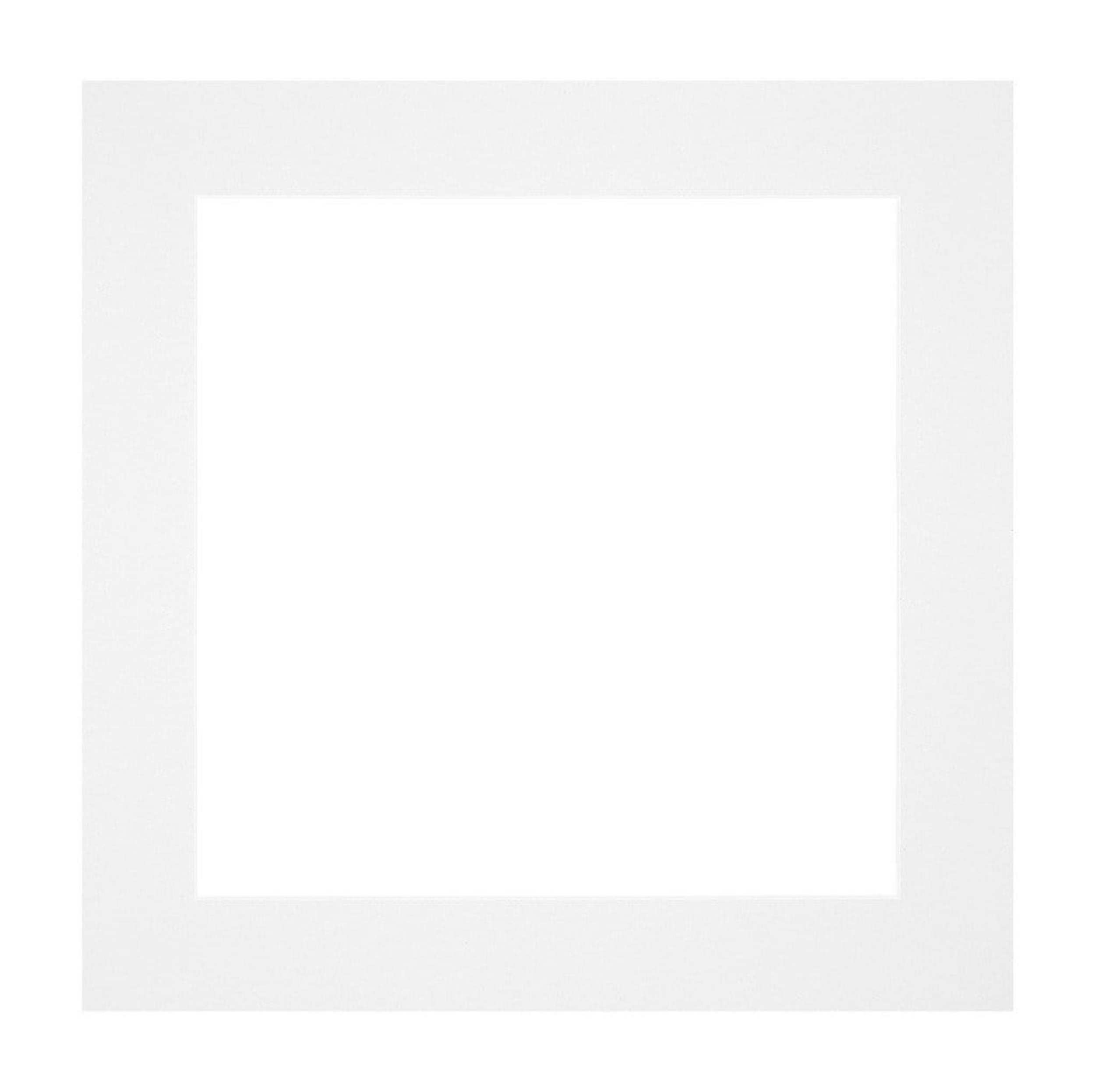 Passe Partout 20x20cm Carton White Edge Straight Front | Yourdecoration.com