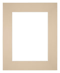Passe Partout 20x25cm Carton Beige Edge Straight Front | Yourdecoration.com