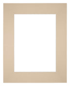 Passe Partout 20x25cm Carton Beige Edge Straight Front | Yourdecoration.com