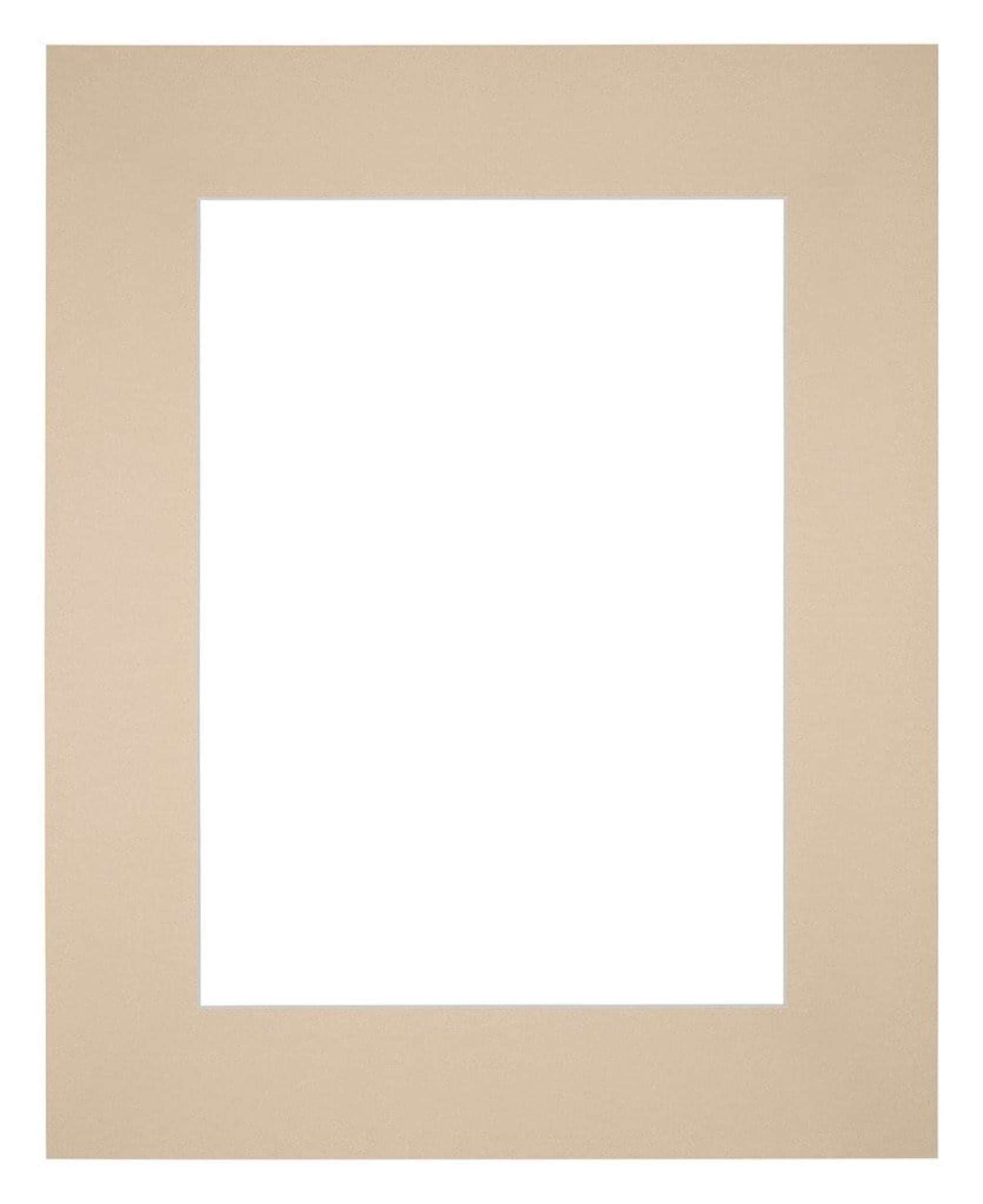 Passe Partout 20x25cm Carton Beige Edge Straight Front | Yourdecoration.com