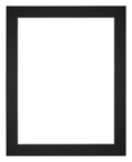 Passe Partout 20x25cm Carton Black Edge 4cm Straight Front | Yourdecoration.com