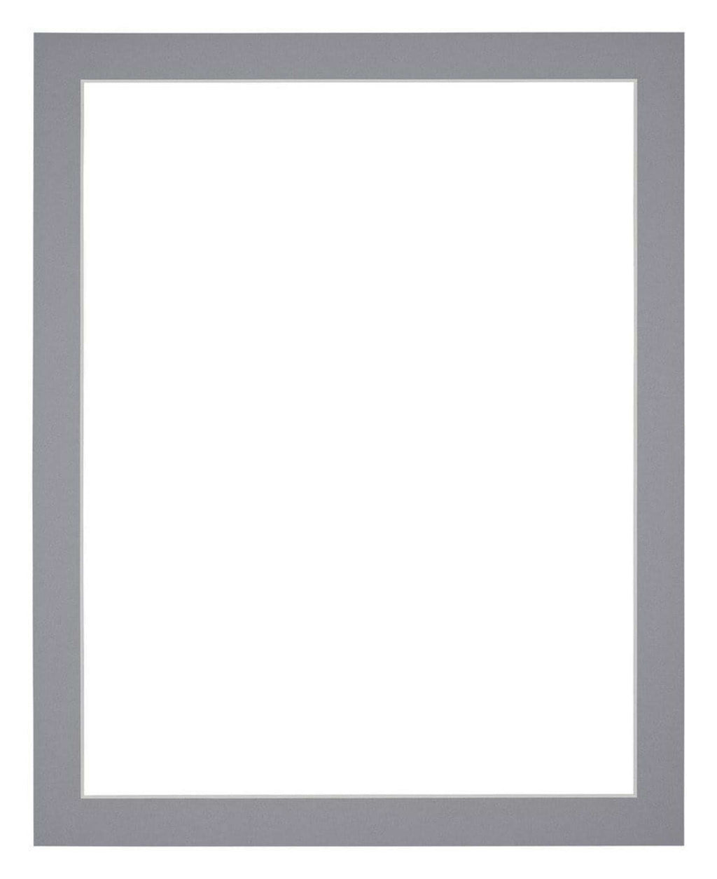 Passe Partout 20x25cm Carton Gray Edge 3cm Straight Front | Yourdecoration.com