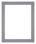 Passe Partout 20x25cm Carton Gray Edge 4cm Straight Front | Yourdecoration.com