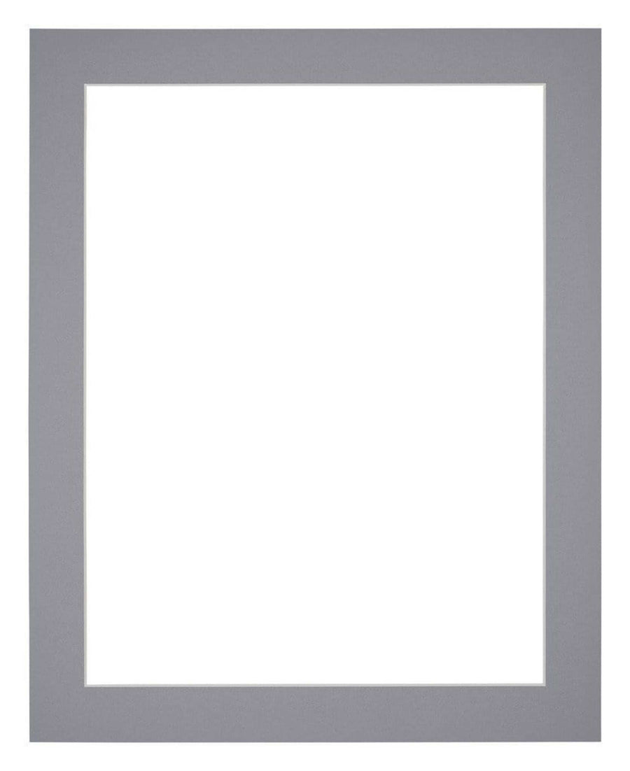 Passe Partout 20x25cm Carton Gray Edge 4cm Straight Front | Yourdecoration.com
