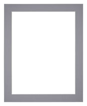 Passe Partout 20x25cm Carton Gray Edge 4cm Straight Front | Yourdecoration.com