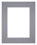 Passe Partout 20x25cm Carton Gray Edge Straight Front | Yourdecoration.com