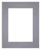 Passe Partout 20x25cm Carton Gray Edge Straight Front | Yourdecoration.com