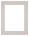 Passe Partout 20x25cm Carton Gray Gray Edge 5cm Straight Front | Yourdecoration.com