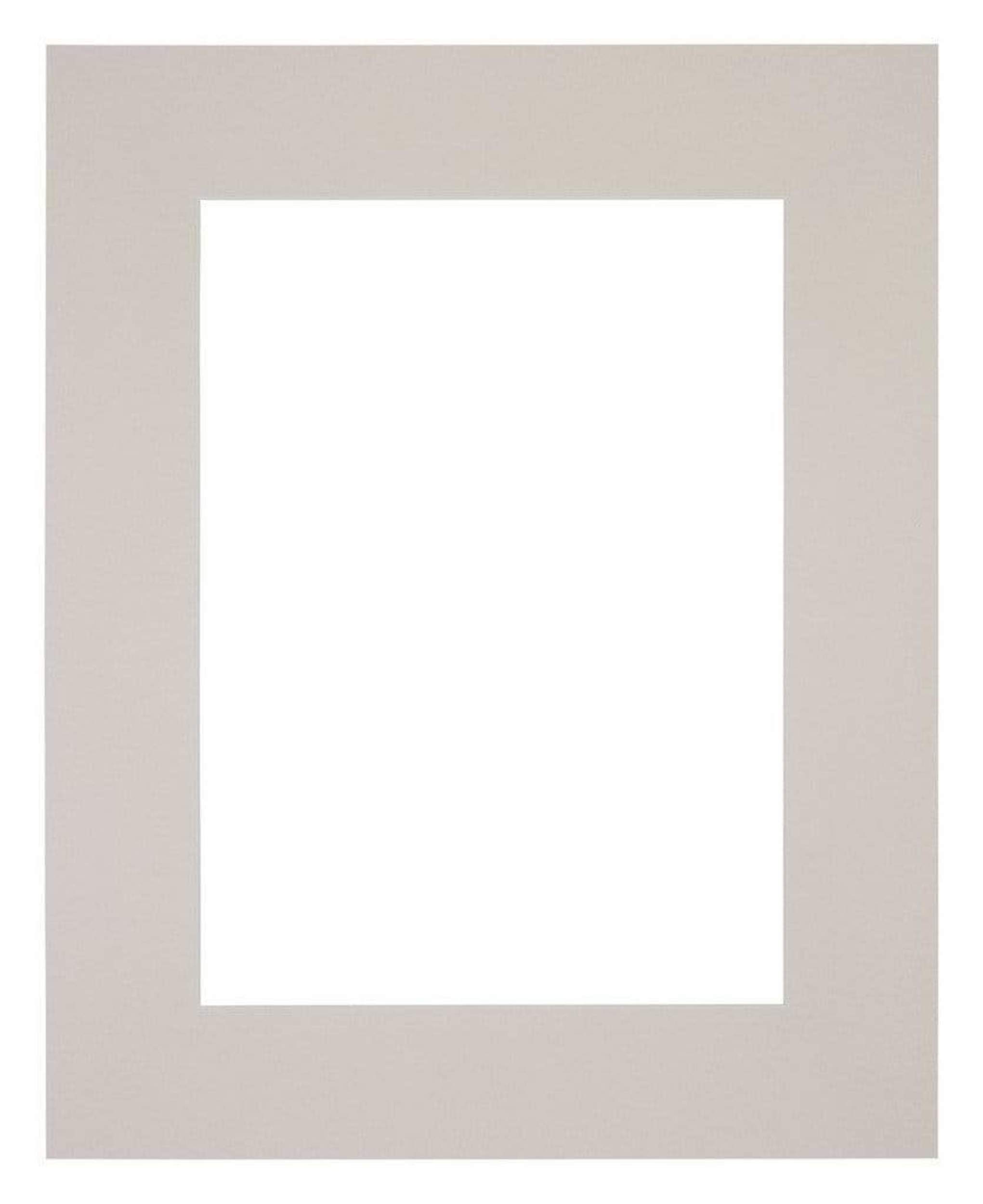 Passe Partout 20x25cm Carton Gray Gray Edge Straight Front | Yourdecoration.com