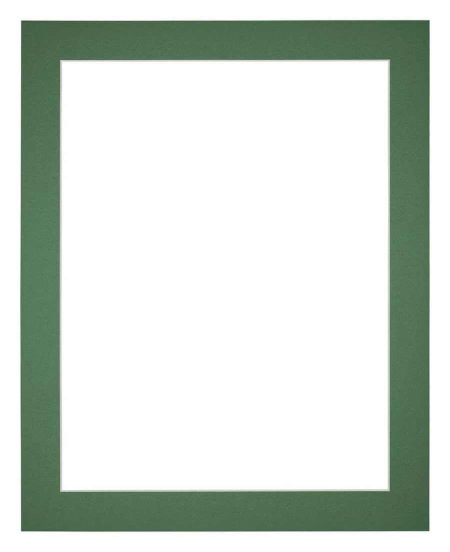 Passe Partout 20x25cm Carton Green Forest Edge 4cm Straight Front | Yourdecoration.com