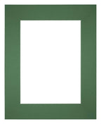 Passe Partout 20x25cm Carton Green Forest Edge Straight Front | Yourdecoration.com