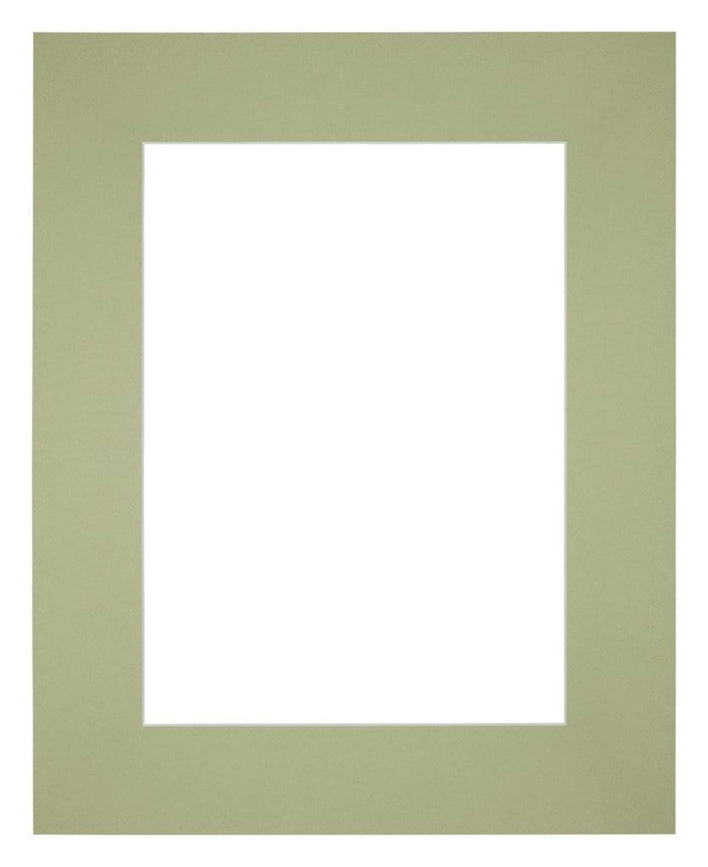 Passe Partout 20x25cm Carton Mint Green Edge Straight Front | Yourdecoration.com