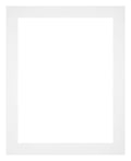 Passe Partout 20x25cm Carton White Edge 4cm Straight Front | Yourdecoration.com