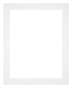 Passe Partout 20x25cm Carton White Edge 4cm Straight Front | Yourdecoration.com