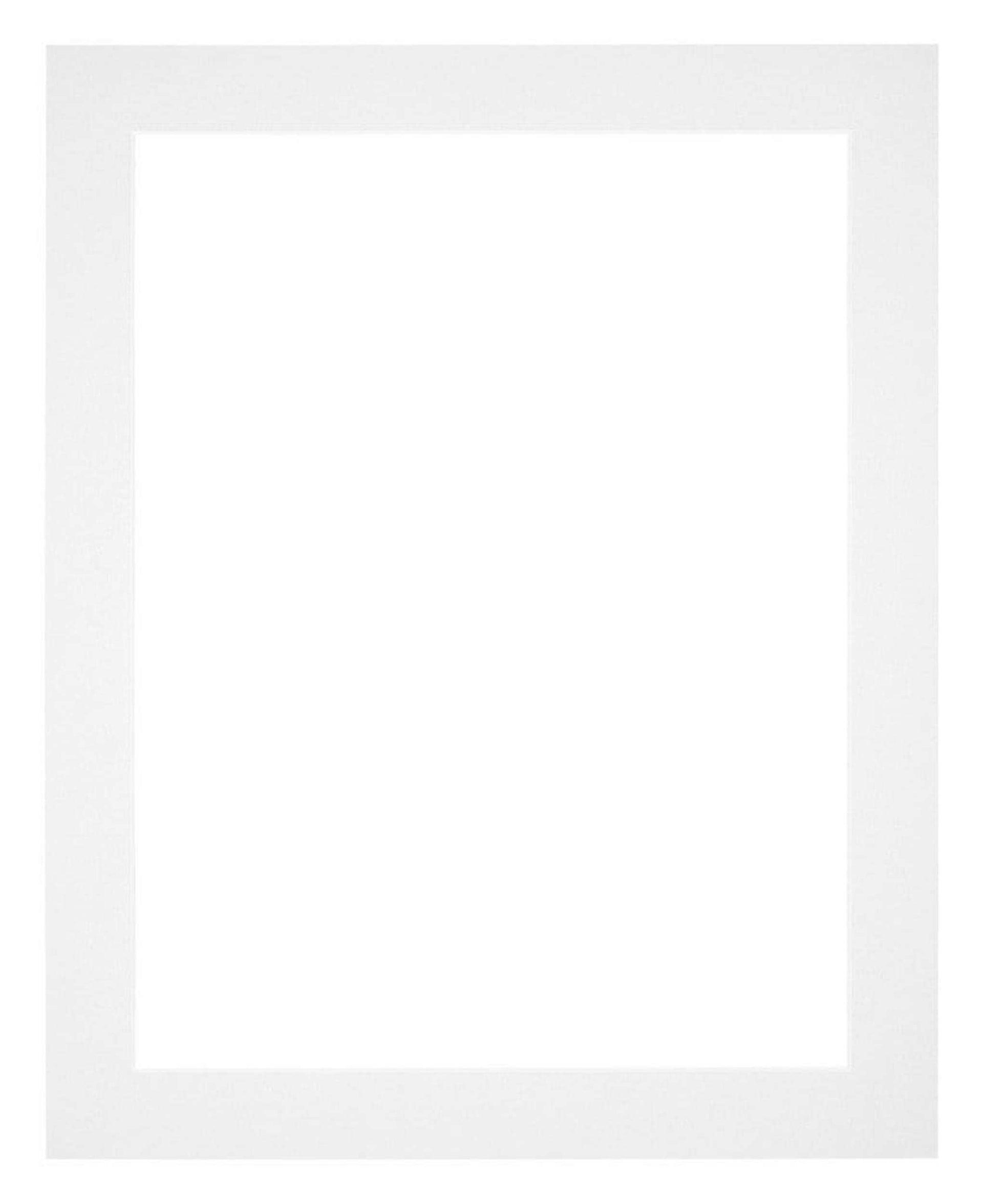 Passe Partout 20x25cm Carton White Edge 4cm Straight Front | Yourdecoration.com