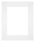 Passe Partout 20x25cm Carton White Edge Straight Front | Yourdecoration.com