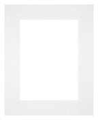 Passe Partout 20x25cm Carton White Edge Straight Front | Yourdecoration.com