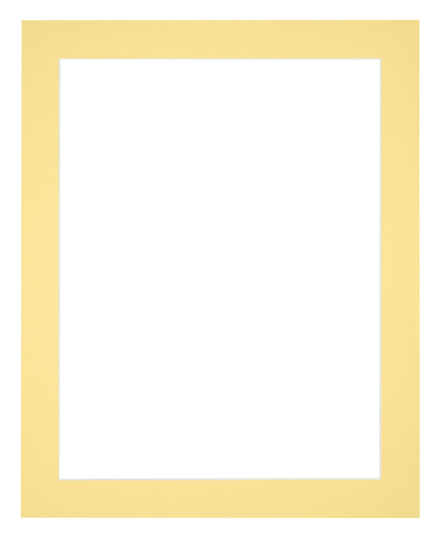 Passe Partout 20x25cm Carton Yellow Edge 4cm Straight Front | Yourdecoration.com