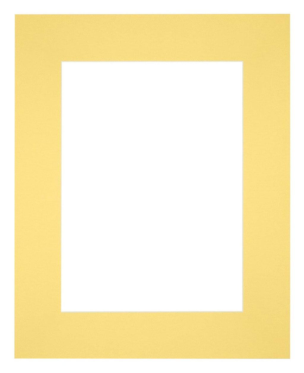 Passe Partout 20x25cm Carton Yellow Edge Straight Front | Yourdecoration.com