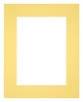 Passe Partout 20x25cm Carton Yellow Edge Straight Front | Yourdecoration.com